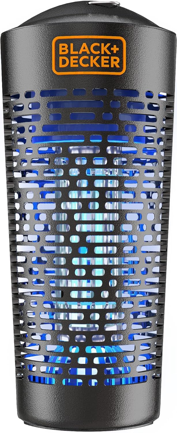 Black+Decker bug zapper 1/2 acre coverage indoor/outdoor use.